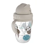 Kép 2/4 - Canpol babies Súlyozott szívószálas cseppmentes itatópohár, 270ml, 6hó+, EXOTIC ANIMALS - sz?