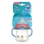 Kép 5/5 - Canpol babies Itatópohár szilikonos ivócsőrrel, FirstCup, 150 ml, Bonjour Paris - kék