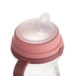 Kép 3/4 - Canpol babies Itatópohár szilikonos ivócsőrrel, FirstCup, 250 ml, Bonjour Paris - rózsaszín