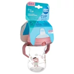 Kép 4/4 - Canpol babies Itatópohár szilikonos ivócsőrrel, FirstCup, 250 ml, Bonjour Paris - rózsaszín