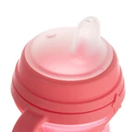 Kép 2/5 - Canpol babies Itatópohár szilikonos ivócsőrrel, FirstCup, 250 ml, rózsaszín