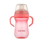 Kép 4/5 - Canpol babies Itatópohár szilikonos ivócsőrrel, FirstCup, 250 ml, rózsaszín