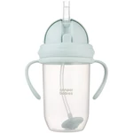 Kép 2/3 - Canpol babies Súlyozott szívószálas itatópohár, 270ml, menta