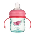 Kép 2/2 - Canpol babies Gyakorló itatópohár szilikon szeleppel, 150 ml, SO COOL - rózsaszín