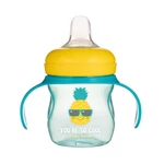 Kép 3/4 - Canpol babies Gyakorló itatópohár szilikon szeleppel, 150 ml, SO COOL - türkiz