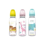 Kép 1/2 - Canpol babies Keskeny nyakú cumisüveg, 250 ml, Africa