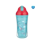 Kép 1/3 - Canpol babies Sport pohár szilikon flip-top szívószállal, 260 ml, repülők