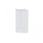 Kép 3/3 - Lorelli MiniMax kombi ágy 72x190 + Exclusive szekrény - White