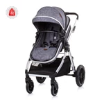 Kép 3/10 - Chipolino Aspen 3az1ben multifunkciós babakocsi - Graphite