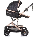 Kép 7/7 - Chipolino Estelle babakocsi mózessé alakítható sport résszel + autóshordozó 0-13kg - Ebony