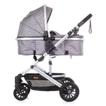Kép 3/10 - Chipolino Estelle babakocsi mózessé alakítható sport résszel + autóshordozó 0-13kg - Glacier