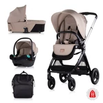 Kép 1/10 - Chipolino Elite 3in1 multifunkciós babakocsi - Tiramisu
