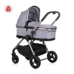 Kép 2/6 - Chipolino Infinity 3in1 multifunkciós babakocsi - Granite