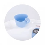 Kép 4/7 - Chipolino Vela kád babatartóval és leeresztő dugóval 87cm + kádállvány - Blue
