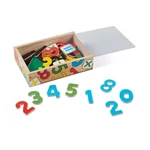 Kép 2/2 - Melissa & Doug fa mágneses számok