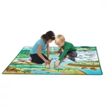 Kép 2/3 - Melissa & Doug játszószőnyeg 200*150cm állatok élőhelyei