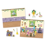 Kép 2/2 - Melissa & Doug Kreatív játék, Újrahasználható matrica készlet, tündérek