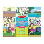 Kép 1/2 - Melissa & Doug Kreatív játék, Újrahasználható matrica készlet, tündérek
