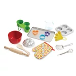 Kép 2/2 - Melissa & Doug, sütés-főzés, játék sütő készlet