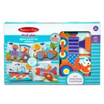 Kép 1/3 - Melissa & Doug óriás puzzle - járművek
