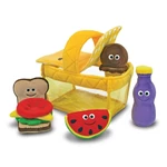 Kép 1/3 - Melissa & Doug Bébi és tipegő játékok, Piknik kosár