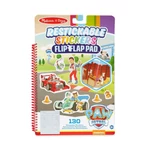 Kép 1/3 - Melissa & Doug kreatív játék, újrahasználható matrica füzet, Mancs Őrjárat - Küldetések