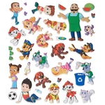 Kép 2/4 - Melissa & Doug PUFI matrica füzet Mancs őrjárat Jake hegye