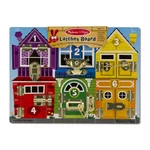 Kép 1/2 - Melissa & Doug Készségfejlesztő játék, Zárak és reteszek