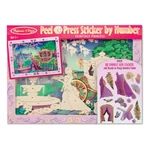 Kép 1/2 - Melissa & Doug Kreatív játék, Számos martica képkészítő, hercegnő