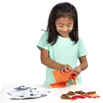 Kép 2/3 - Melissa & Doug kreatív játék kezdőknek, hurkold! - farmállatka bábok