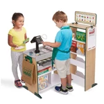 Kép 2/3 - Melissa & Doug Szerepjáték kellékek, Élelmiszer bevásárló szett