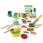 Kép 2/2 - Melissa & Doug Sütés-főzés, Saláta szett