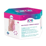 Kép 3/3 - Make It Real, 3C4G Pink & arany kollekció, 5 db-os körömlakk hatszögű dobozban