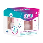 Kép 1/3 - Make It Real, 3C4G Pink & arany kollekció, 5 db-os körömlakk hatszögű dobozban
