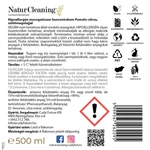 Kép 2/2 - NaturCleaning Mosogatószer koncentrátum 500 ml pumpás - pomelo-citrus