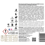 Kép 2/2 - NaturCleaning Gold Rosemary hipoallergén mosógél 1,5 liter