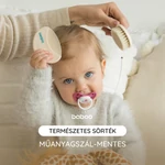 Kép 7/10 - Baboo baba fésű és kefe szett - lagúna