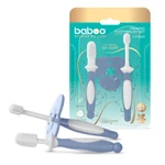 Kép 1/10 - Baboo baba fogkefe szett 6 hónapos kortól - kék