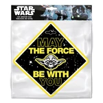 Kép 2/2 - Seven Polska Baby on board tábla - STAR WARS YODA
