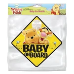 Kép 2/2 - Seven Polska Baby on board tábla - WINNIE THE POOH