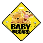 Kép 1/2 - Seven Polska Baby on board tábla - WINNIE THE POOH