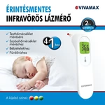 Kép 2/2 - Vivamax Többfunkciós érintés nélküli (non-contact) lázmérő