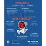 Kép 5/5 - Vivamax Infralámpa extra funkciókkal (150 W-os izzóval)
