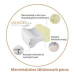 Kép 3/7 - Vivamax Memóriahabos lábtámasztó párna