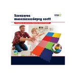 Kép 2/4 - VivaFit Szenzoros masszázsszőnyeg szett (8 darabos)
