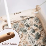 Kép 1/3 - Incababy Babahinta Deep Nature kerek fával RW