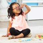 Kép 2/3 - Melissa & Doug, fa készségfejlesztő játék, mágneses számok