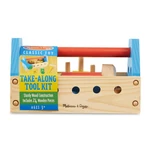 Kép 2/3 - Melissa & Doug Fa készségfejlesztő játék, Szerszám- és barkácskészlet