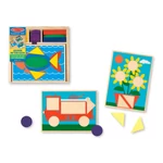 Kép 3/3 - Melissa & Doug Fa készségfejlesztő játék, Formaillesztő
