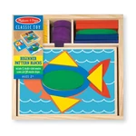 Kép 1/3 - Melissa & Doug Fa készségfejlesztő játék, Formaillesztő